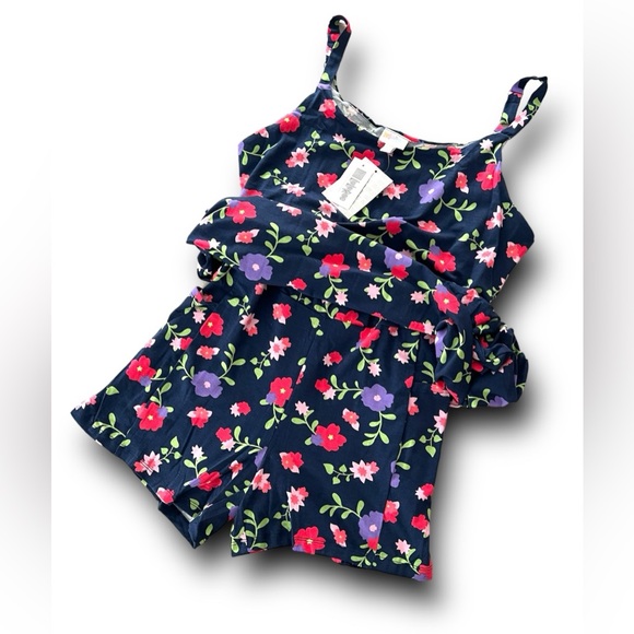 NWT - LuLaRoe Lynn Romper Dress - Picture 2 of 7